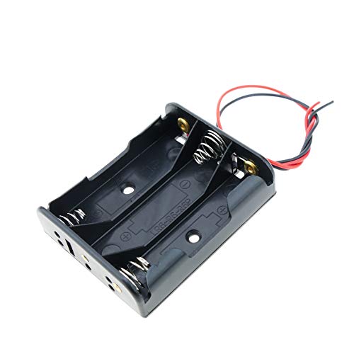 BeMatik - Batteriehalter für 3 Batterien LR6 AA 1,5 V (EN087) von BEMATIK.COM