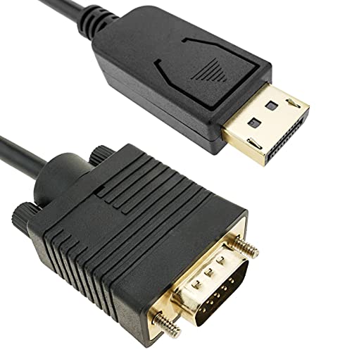 BeMatik - DisplayPort-Kabel VGA Stecker auf Stecker 3 m von BEMATIK.COM