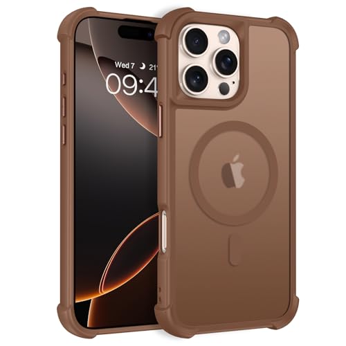 BENTOBEN Kompatibel mit iPhone 16 Pro Max Hülle für magnetische iPhone 16 Pro Max Handyhülle, [Kompatibel mit Magsafe] Schlank, matt, stoßfest, Fallschutz, Mädchen, Frauen, Jungen, Männer, Abdeckung, von BENTOBEN