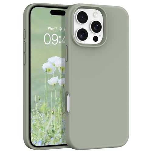 BENTOBEN Magnetische Schutzhülle für iPhone 16 Pro Max, kompatibel mit Magsafe, weiches Silikon-Gel, Gummi, Mikrofaserfutter, stoßfeste Schutzhülle für iPhone 16 Pro Max 17,5 cm (6,9 Zoll) 2024, von BENTOBEN