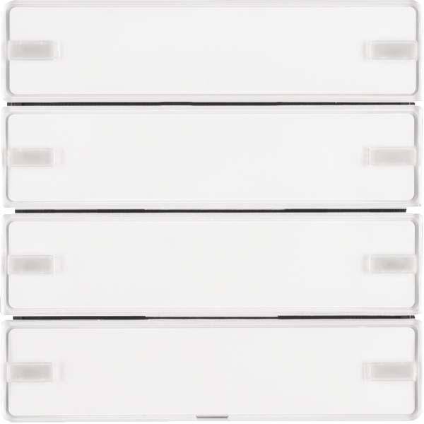 Berker Tastsensor 4fach Komfort 80144329 KNX Q.1/Q.3 polarws samt von BERKER GMBH & CO. KG