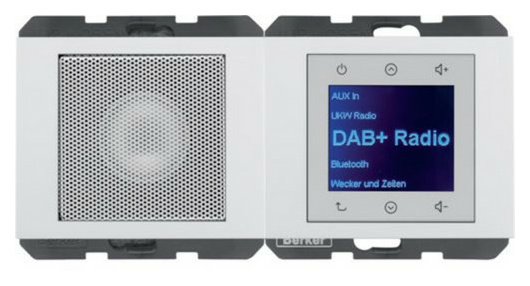 Berker 29807009 Radio Touch mit LS DAB+ K.x pws von BERKER