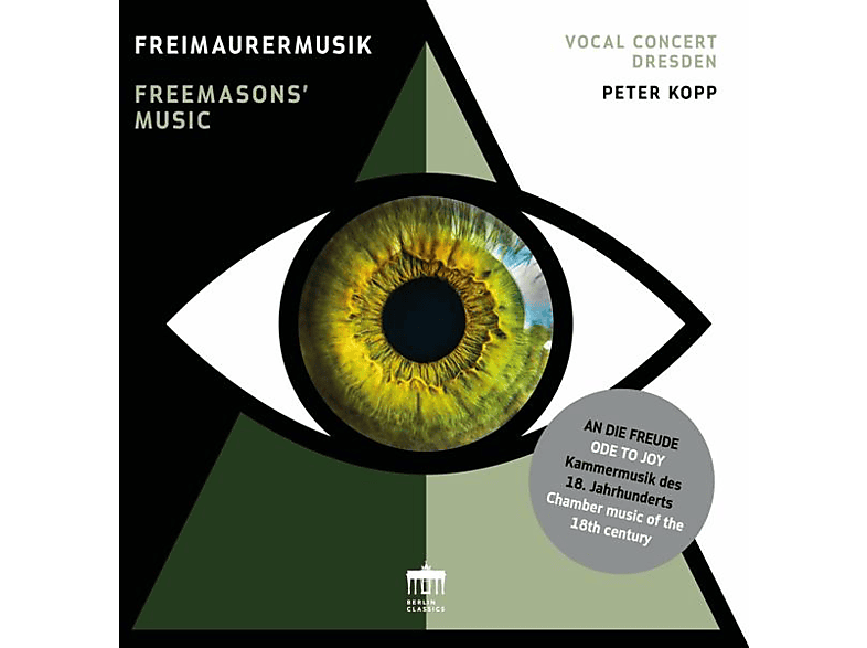 Peter Kopp, Vocal Concert Dresden - Freimaurermusik (CD) von BERLIN CLA