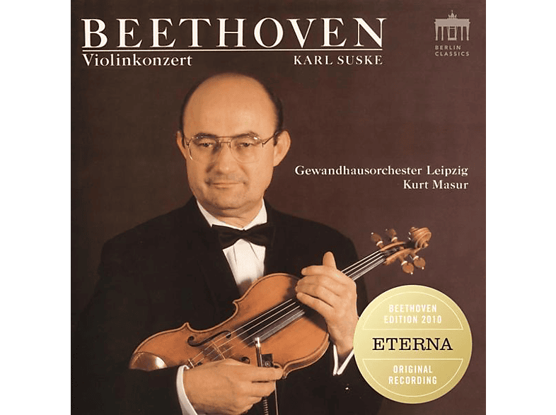 Suske, Masur, Gewandhausorchester Leipzig - Beethoven:Violinkonzert (2020) (CD) von BERLIN CLA