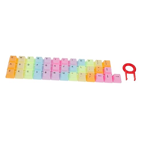 BESTonZON 2 Sätze Tastenkappe Tastatur- Tastatur bunt Kirsche Tastatur farbige Tastatur Computertastaturen Tastaturschutz Bunte Tastaturkappen Haushalt Klaviatur Schutzfilm Suite Abs von BESTonZON