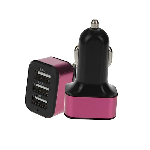 BESTonZON Handyladegerät Auto-Ladegerät Auto-Handy-Ladegerät USB-Adapter Minihüte für Puppen Kfz-Ladeadapter Charger USB Autoadapter Ladegerät für Autotelefone Wagen Geschenk von BESTonZON