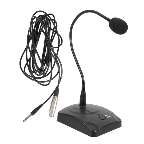 BESTonZON Mikrofon Audio- Conference Microphone mimzy aussenlautsprecher pc soundbar pc Microphone mikrophone pc zubehör microfon soundboxen für pc Computerzubehör Doppel-A-Batterie Black von BESTonZON