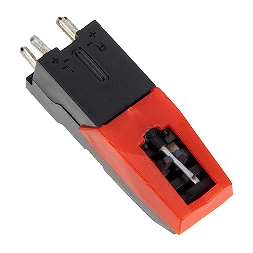 BESTonZON Phono-tonabnehmer Grammophonstabnadeln Universeller Stylus-stift Ersatznadel Für Plattenspieler Vinyl-player-nadel Universelle Phonographen-tonabnehmerwerkzeuge Rot Abs von BESTonZON