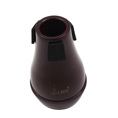 BESTonZON Posaune Stumm Oboe Posaunenteile Klavier Tastatur Ständer Für Musikinstrumente Tuba-instrument Trompetenbecher Stumm Huthalter Bucket Mute Posaune Horn Üben Stumm Abs von BESTonZON