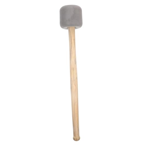 BESTonZON Snare-Drum-Stick schlag stock trommeln Bassdrumstock Rhythmus-Drumsticks Schlagzeughammer hölzerne Trommelstöcke Stöcke für die Bassdrum Trommelschlägel Schaum Grey von BESTonZON