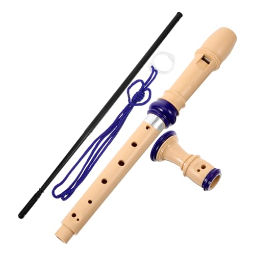 BESTonZON Soprano Blockflöte Für 8 Loch Recorder Für Anfänger Musikinstrument Für Die Musikalische Früherziehung Hochwertige Deutsche Griffweise Ideal Für Kleine Musiker von BESTonZON