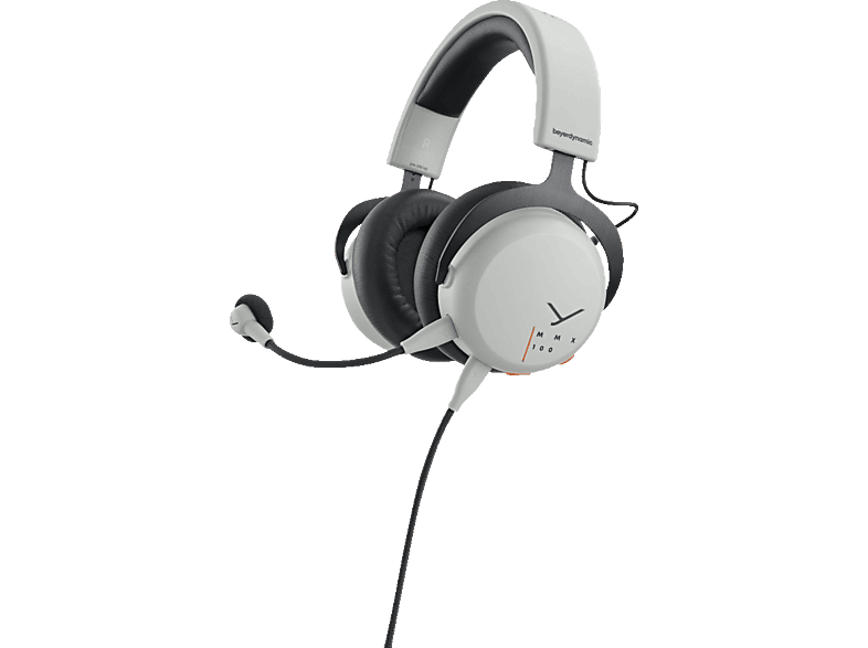 BEYERDYNAMIC MMX 100, Over-ear Kopfhörer Grau von BEYERDYNAMIC