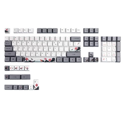 BFLKY 118 Tasten Tastenkappen OEM Höhe Fisch Thema Dye Sub Keycap Set Für Mechanische Tastatur Für Geschenk von BFLKY