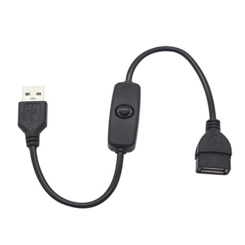 BFLKY USB Verlängerungskabel Mit Netzschaltern Männlich Zu Weiblich USB Kabel Für LED Streifen Fahrrekorder USB Ventilator USB Schreibtischlampe von BFLKY