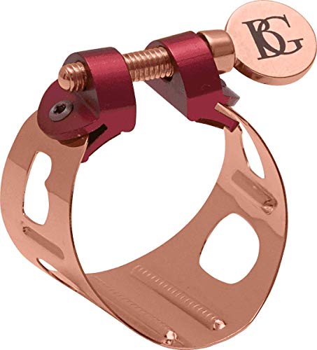 BG Ligature Duo Rose vergoldet - Bb- und Altsaxofon-Klarinette von BG