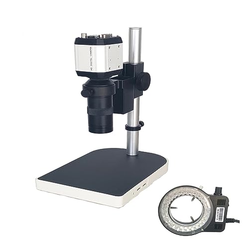 130X Objektiv Zoom Lupe Digitale Mikroskop Kamera VGA USB CVBS TV Industrielle Handy Reparatur Microscopio Löten Werkzeuge - Einstellbar(Microscope set) von BGAZA