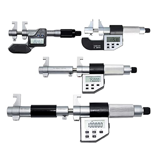 Digitalmikometer 5-30 mm 25-50 mm 50-75 mm 75-100 mm IP54 Innenmikrometer 0,001 mm mm/Zoll elektronischer Bremssattel Präzision - Mess- und Layoutwerkzeuge(334-oo-410,150-175mm NO Loop) von BGAZA