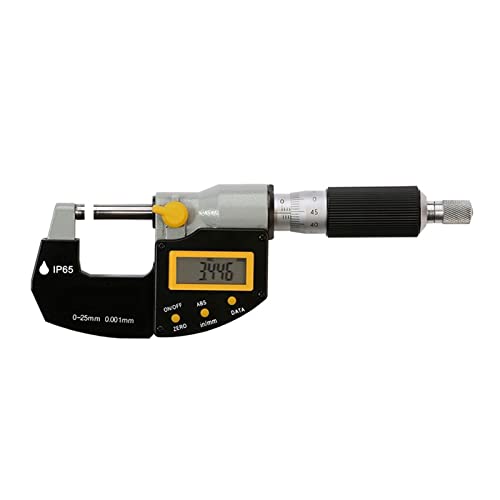 IP65 Digitale Außenmikrometer Messbereich 0-25 mm/0-1 Zoll Auflösung 0,001 mm/.00005inch 105-01-4 - Mess- und Layoutwerkzeuge(105 series,50-75mm) von BGAZA