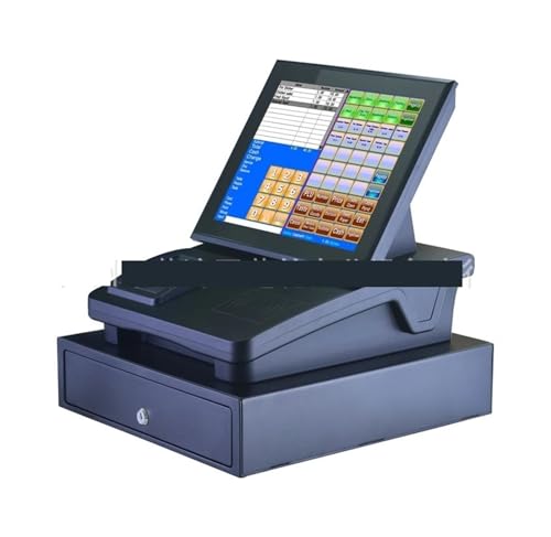 Registrierkasse mit integriertem Touchscreen, All-in-One-Maschine, Catering-Fast-Food-Registrierkasse, Milchtee-Registrierkasse Für Geschäfte und Unternehmen von BGAZA