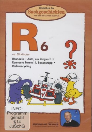 R6 - Rennauto/Formel 1/Reifenrecycling (Bibliothek der Sachgeschichten) von BIBLIOTHEK DER SACHGESCHICHTEN