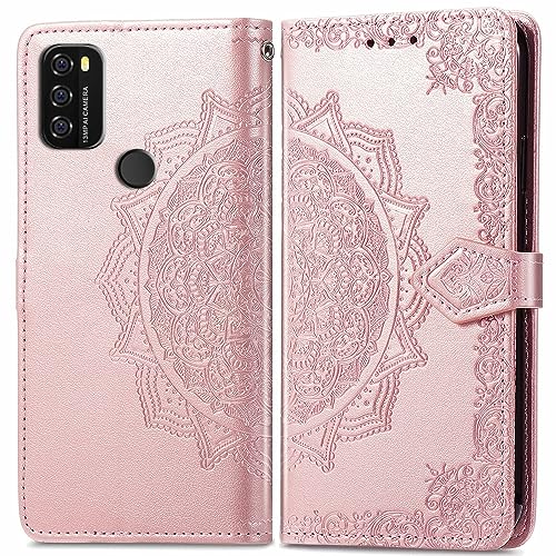 BIIULHCI Hülle für Blackview A70/A70 Pro,Klappbar Leder Tasche Case Cover,Handyhülle für Blackview A70/A70 Pro Kartenfach Standfunktion Schutzhülle Klapphülle Lederhülle von BIIULHCI