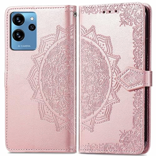 Hülle für Oukitel C32 Pro/C32,Klappbar Leder Tasche Case Cover,Handyhülle für Oukitel C32 Pro/C32 Kartenfach Standfunktion Schutzhülle Klapphülle Lederhülle von BIIULHCI