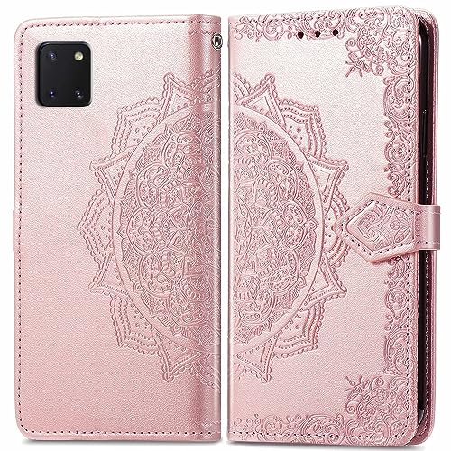 Hülle für Samsung Galaxy A81/Note10 Lite,Klappbar Leder Tasche Case Cover,Handyhülle für Samsung Galaxy Note 10 Lite Kartenfach Standfunktion Schutzhülle Klapphülle Lederhülle von BIIULHCI