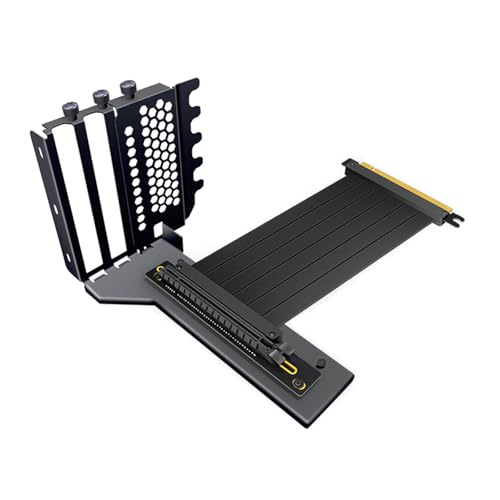 BINGGA PCIE3.0 X16 Grafikkarten-Montagehalterung, vertikale GPU-Halterung, flexible Positionierung, PCIE3.0-Verlängerungskabel optional von BINGGA