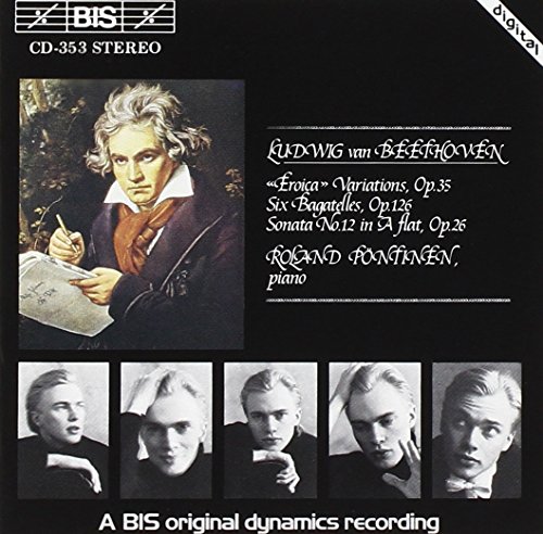 Ludwig van Beethoven - Piano Music: Eroica Variations; Six Bagattelles and Sonata 12 in A flat von BIS