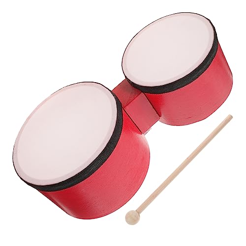 BIUDECO Bongo Trommel Für 1 Satz Percussion Mit Drumsticks Ideal Für Frühes Lernen Und Musikalische Entwicklung Fördert Motorische Fähigkeiten Und Rhythmusgefühl Geeignet Für von BIUDECO