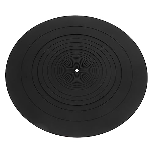 BIUDECO Vinyl Schallplatten Silikonmatte rutschfeste Disc Schutzpolster Für Plattenspieler Langlebiges Zubehör Zur Sicheren Aufbewahrung Und Präsentation Ihrer Schallplatten von BIUDECO