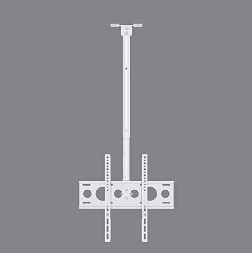 TV-Deckenhalterung, voll bewegliche hängende TV-Halterung für 81,3 - 127,7 cm flache und gebogene Fernseher bis zu 40 kg, Erweiterungsschraubenbefestigung, TV-Halterung von BJFIDOJPIEWWWWGR