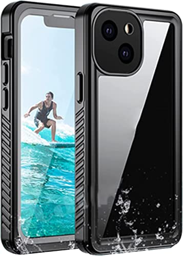 BKUANE Hülle Ganzkörperhülle Wasserdicht und Staubdicht Schutz Stoßfest Schutz Slim Fit Cover Kompatibel mit iPhone 13 Pro (Größe: Für iPhone 13Pro max) von BKUANE