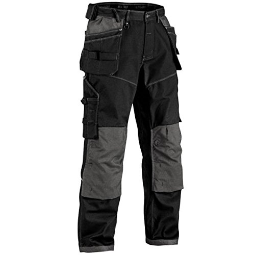 Blåkläder Workwear Bundhose Handwerker "1960", 1 Stück, D22, schwarz, 67-19601145-9900-D22 von BLÅKLÄDER