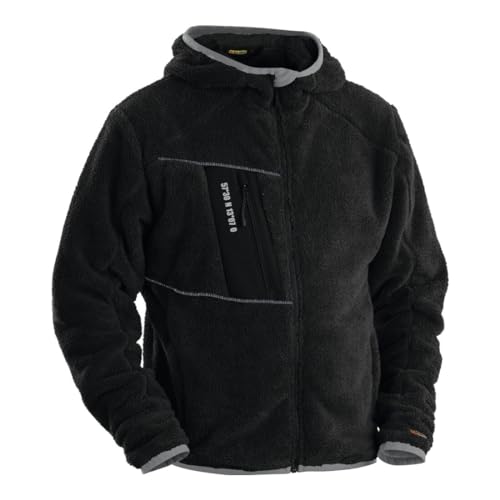 Blaklader 48632502 PELZFLOR-JACKE, Schwarz/Silber, grootte XL von BLÅKLÄDER