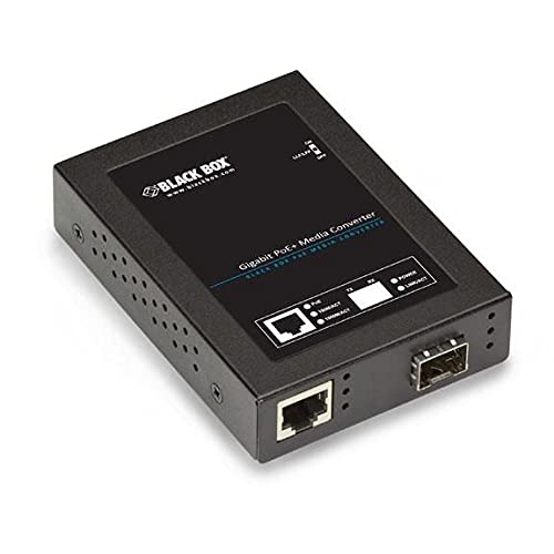 Black Box lps535 a-sfp 1000 Mbit/s Multimode, Singlemodefasern schwarz Konverter Support-Netzwerk – Wandler Support-Netzwerk (1000 Mbit/s, IEEE 802.3, IEEE 802.3 ab, IEEE 802.3 AF, IEEE 802.3 AT, IEEE 802.3u, IEEE 802.3z, 10Base-T, 100Base-TX, LX, 1000Base-SX, 1000Base-T, 1000base-x, vollständige, SFP) von BLACK BOX