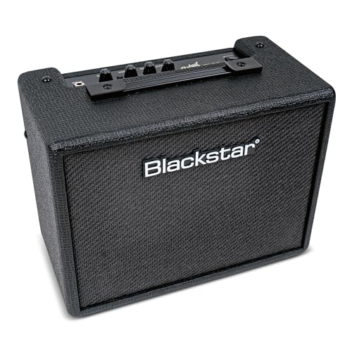 Blackstar Debut 15 LT E-Gitarre 15-Watt-Kombiverstärker, perfekt für Anfänger, Lautstärke- und EQ-Regler zum Üben zu Hause, Audioeingang und emulierter Ausgang/Kopfhörer von BLACKSTAR