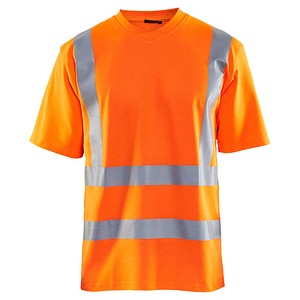 BLAKLÄDER® unisex Warnschutz Shirt 3380 orange Größe L von BLAKLÄDER®