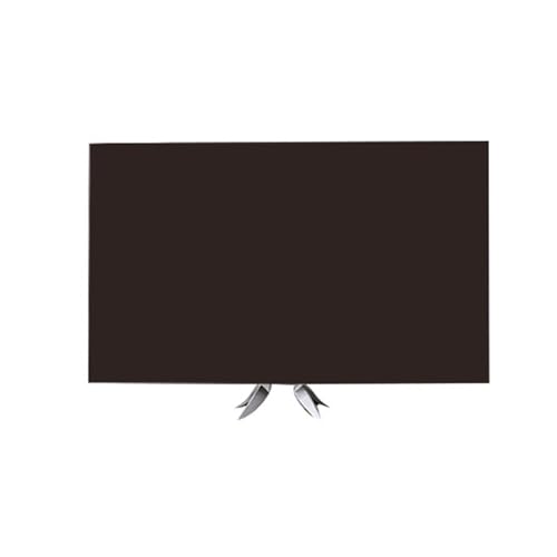 BMOZRM TV-Abdeckung, Elastischer Schutz, Universelles TV-Display, Fernsehgehäuse for Schlafzimmer, Vollständig Dekorierter TV-Bildschirmschutz (Color : Schwarz, Size : 43-46 inches) von BMOZRM