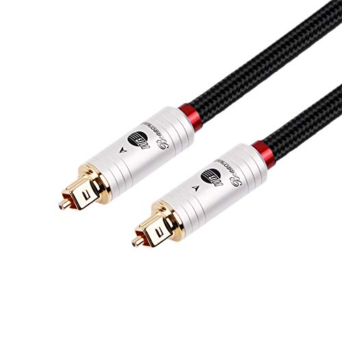 BOAACOUSTIC JIB HiFi Fiber Optisches Digital Audiokabel,Toslink Kabel Stecker zu Stecker S/PDIF für Soundbar, Playstation 5M BOAACOUSTIC JIB HiFi Fiber Optisches Digital Audiokabel,Toslink Kabel Stecker zu Stecker S/PDIF für Soundbar, Playstation 5M von BOAACOUSTIC