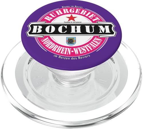 BOCHUM Nordrhein-Westfalen Ruhrgebiet Fussball Stadt PopSockets PopGrip für MagSafe von BOCHUM Nordrhein-Westfalen Currywurst