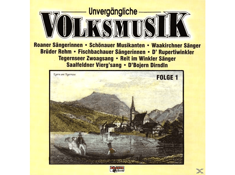 VARIOUS - Unvergängliche Volksmusik 1 (CD) von BOGNER