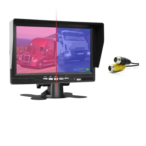 Auto Rückfahrkamera AHD Aufnahme DVR 7 Zoll Auto Monitor Mit 1920 * 1080P Fahrzeug Rückansicht Kamera Für LKW Bus Unterstützung SD Karte HD Rückfahrkamera(Only 4pin Monitor) von BOHHO