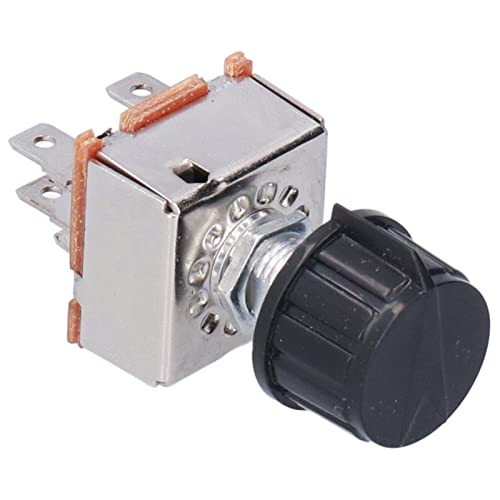 BOROCO Universal Rotary AC Air Conditioning 4 Speed ​​Blower Switch Replacement for Freightliner INM2G754A von BOROCO