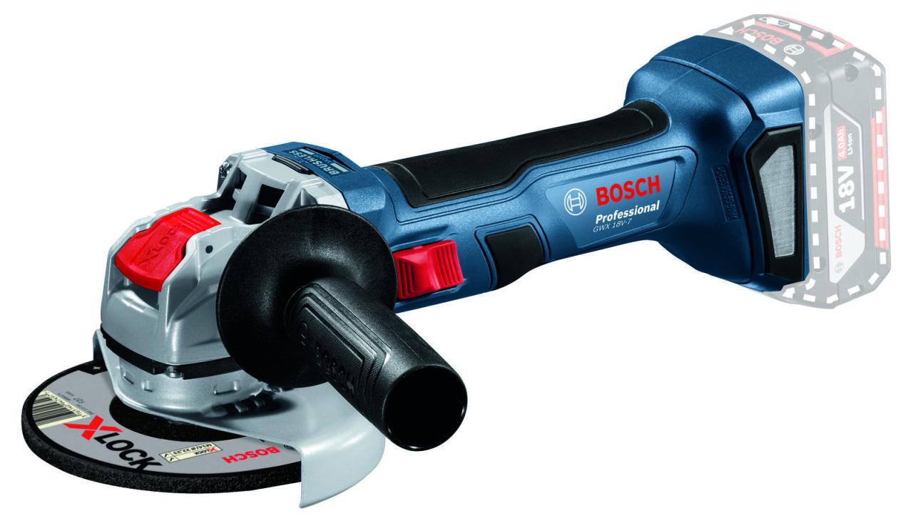 BOSCH Professional Akku-Winkelschleifer 06019H9103 von BOSCH Professional