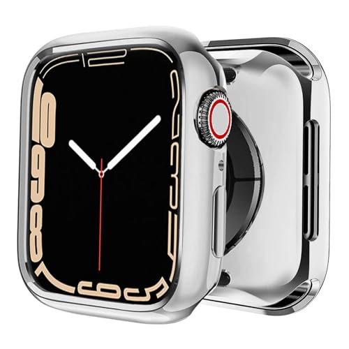 BOTOMALL Kompatibel mit Apple Watch Bumper Case 46 mm Serie 10 [2024] Weiches, flexibles TPU, dünne, leichte Schutzhülle für iWatch [keine Displayschutzfolie für die Vorderseite] von BOTOMALL