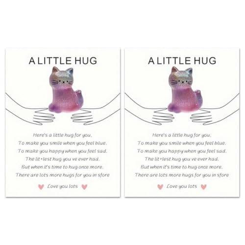 Little Pocket Hug Geschenke mit positiven Karten, Taschenumarmungs-Token, emotionale You-Token, Unterstützung, Geschenke, Dankeschön von BOWTONG