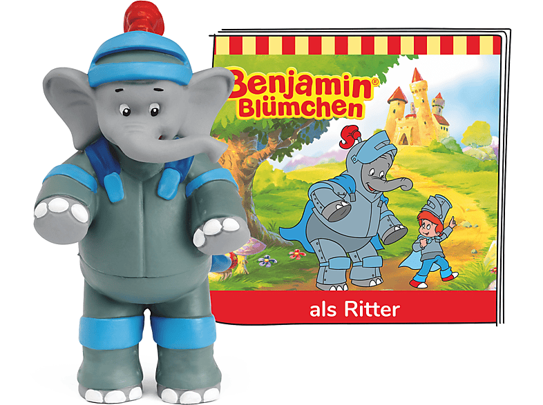 BOXINE Audiosystem Tonies Hörfigur Benjamin Blümchen - Als Ritter von BOXINE