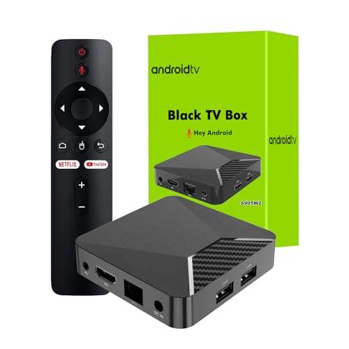 BOXPUT Q5 Plus TV Box, Android 11 System, S905W2 Chip, BT5.2 Dual WiFi 2.4G/5G, 4-Core 4K Dekodierung TV Box (2GB/16GB) von BOXPUT