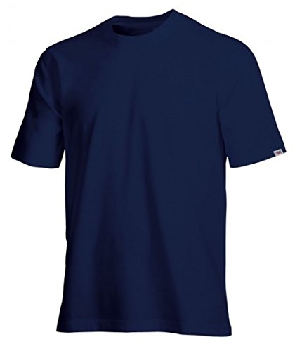 BP 1121-255-110-L Unisex-T-Shirt, 1/2 Ärmel, Rundhals, Länge 70 cm, 180,00 g/m² Baumwolle mit Stretch, Nachtblau ,L von BP